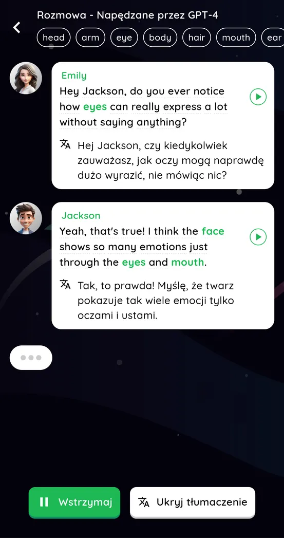 Feature 6 of english