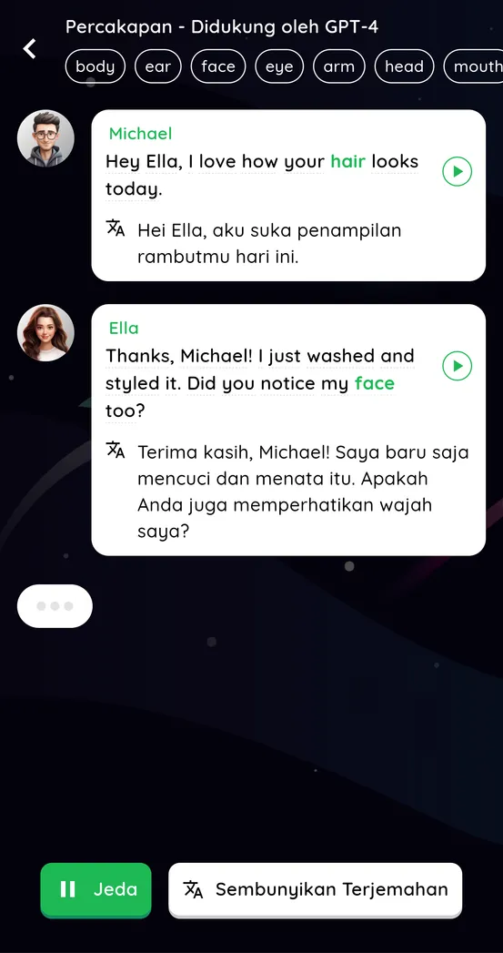 Feature 6 of english