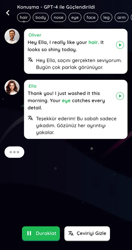 Feature 6 of english