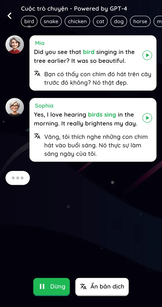 Feature 6 of english