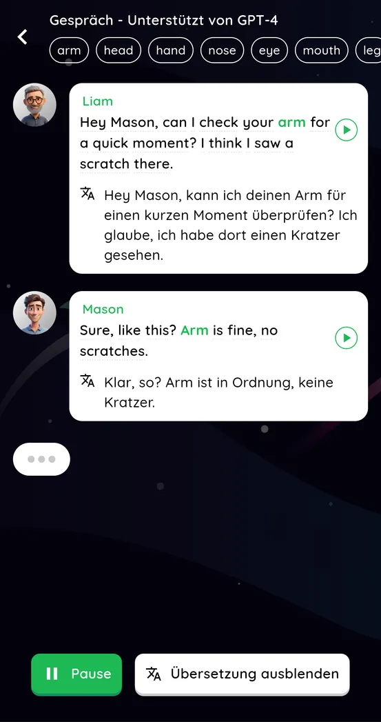 Feature 6 of english